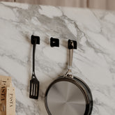 Luxa Modern Hook Multipurpose Versatile Metal Hanger Set Triple - Decortie